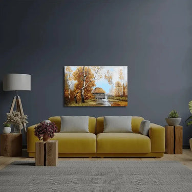 Ukraine Art Landscape Glass Wall Art - DIY - CreoGlass®