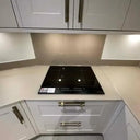 Antelope Plain Colour 10mm Scratch Resistant Glass Worktop - CreoGlass®
