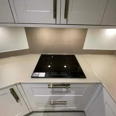 Antelope Plain Colour 10mm Scratch Resistant Glass Worktop - CreoGlass®