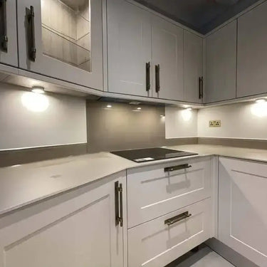 Antelope Plain Colour 10mm Scratch Resistant Glass Worktop - CreoGlass®