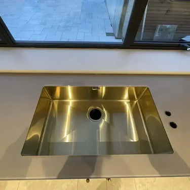 Antelope Plain Colour 10mm Scratch Resistant Glass Worktop - CreoGlass®