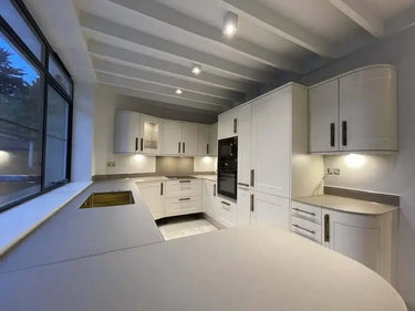 Antelope Plain Colour 10mm Scratch Resistant Glass Worktop - CreoGlass®