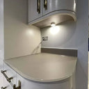 Antelope Plain Colour 10mm Scratch Resistant Glass Worktop - CreoGlass®