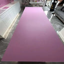 Pink Plain Colour 10mm Scratch Resistant Glass Worktop - CreoGlass®