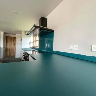 Scarab Plain Colour 10mm Scratch Resistant Glass Worktop - CreoGlass®