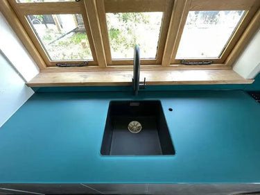 Scarab Plain Colour 10mm Scratch Resistant Glass Worktop - CreoGlass®
