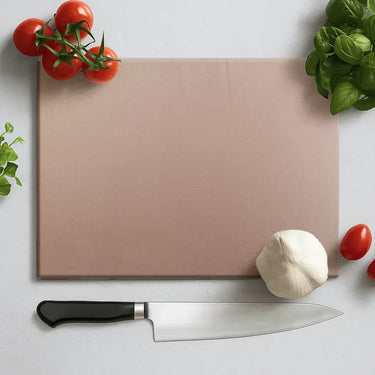 Deep Rose Glass Chopping Board and Placemat - CreoGlass®