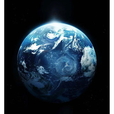 Earth Printed Glass Splashback - DIY - CreoGlass®