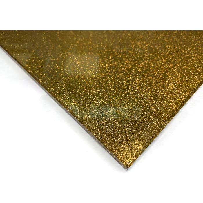 Gold 100% Fine Sparkle Sample - CreoGlass®