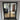 Steel Line – Double Hinged Glass Door with Latch and Frame – internal steel and glass door, photo 1