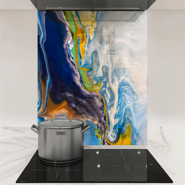 Abstract Galaxy - Splashback - DIY