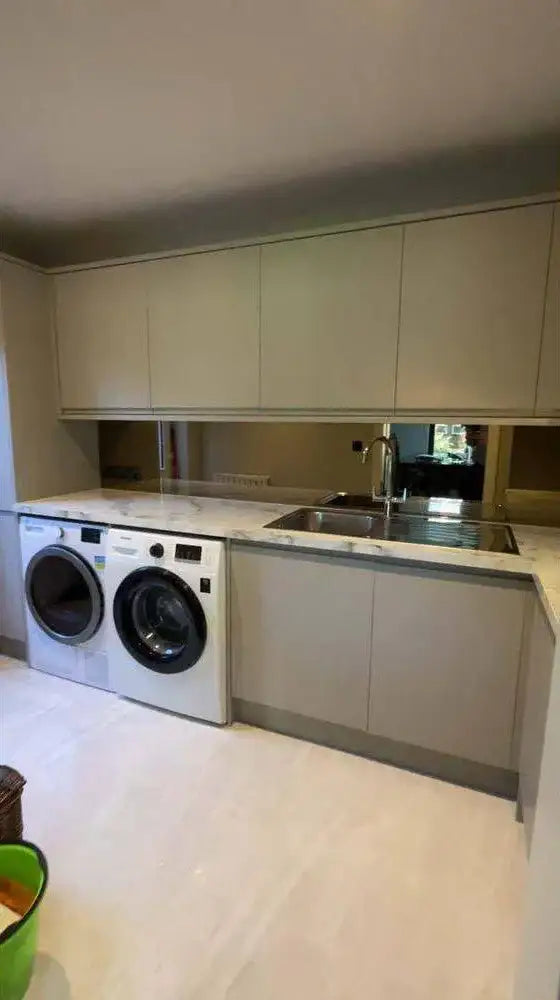 Bronze Toughened Mirror Splashback - Bespoke