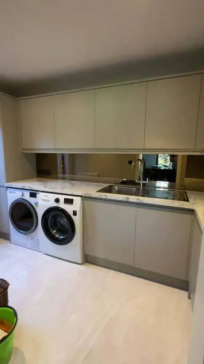 Bronze Toughened Mirror Splashback - Bespoke
