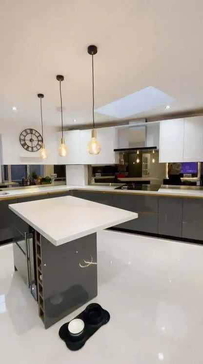 Bronze Toughened Mirror Splashback - Bespoke