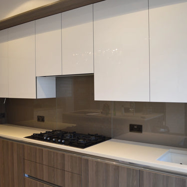 Pewter Grey – Italian Splashback – Bespoke - CreoGlass®