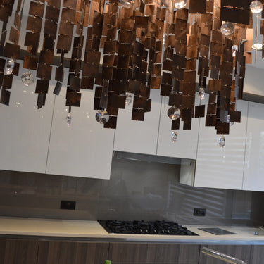 Pewter Grey – Italian Splashback – Bespoke - CreoGlass®