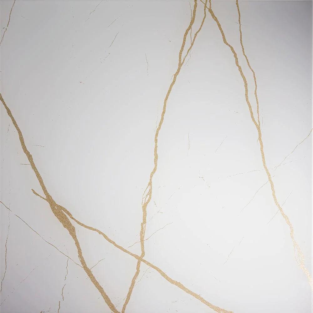 Golden - White Calacatta Splashback - DIY - CreoGlass®