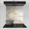 Golden - White Opera Splashback - DIY - CreoGlass®