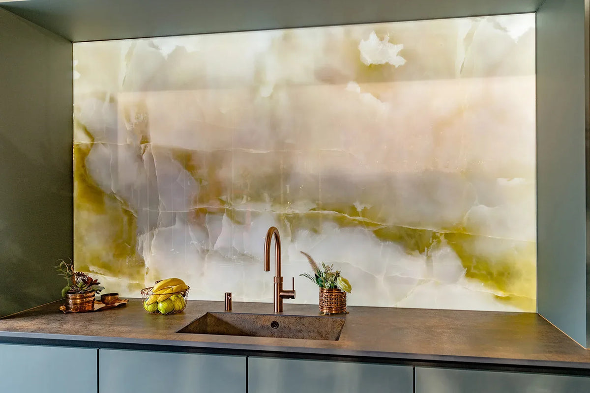 LED backlit glass by CreoGlass