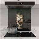 Leopard in Spotlight Splashback DIY - Mix and Match - CreoGlass®