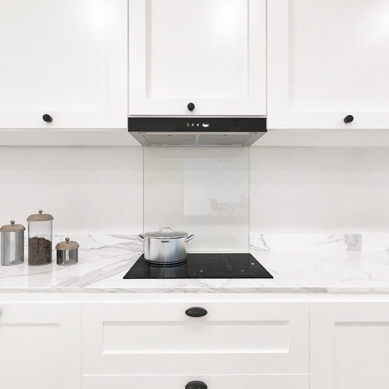 Off-White Colour Glass Splashback - DIY - CreoGlass®