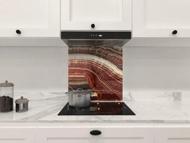 Original - Onyx Fantastico Splashback - DIY - CreoGlass®
