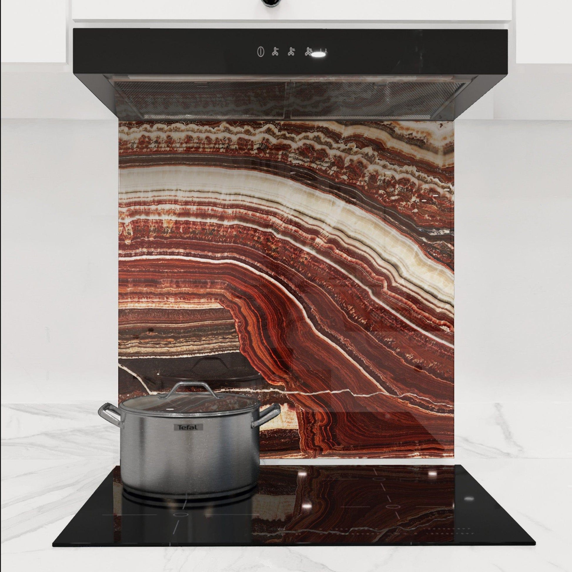 Original - Onyx Fantastico Splashback - DIY - CreoGlass®