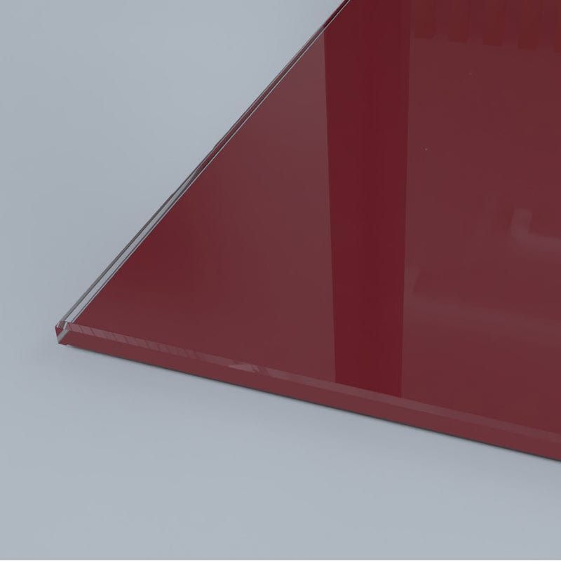 Purple Red Classic Plain Colour Sample - CreoGlass®