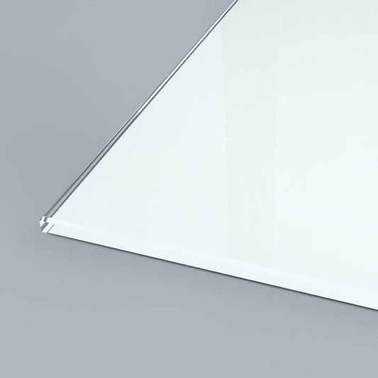 White Green Classic Plain Colour Sample - CreoGlass®