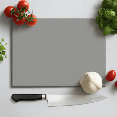 Matt Grey Chopping Board and Placemat - CreoGlass®