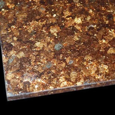 Deep Bronze Premium Textured Sample - CreoGlass®