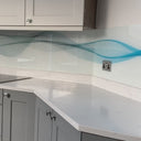 Turquoise Wave Splashback