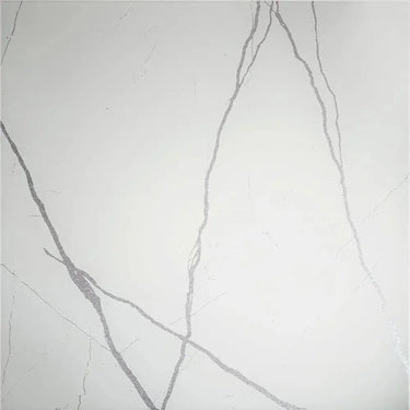 Silver - White Calacatta Splashback - DIY - CreoGlass®