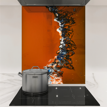 Abstract Spine - Splashback - DIY