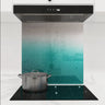 Teal to White DIY Splashback and Chopping Board - Bundle - CreoGlass®