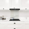 White Green Colour Glass Splashback - DIY - CreoGlass®