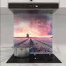 Windmill and Tulips Printed Glass Splashback - DIY - CreoGlass®